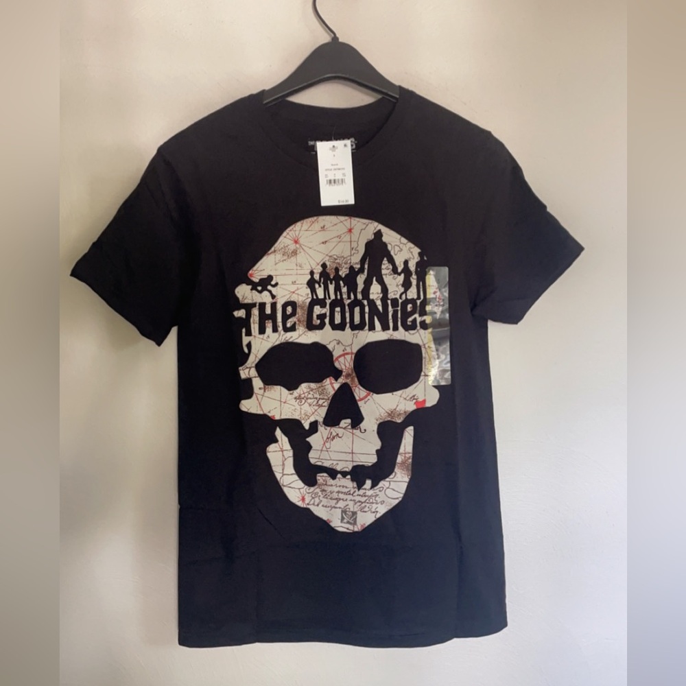 Black 'The Goonies' Graphic Tee